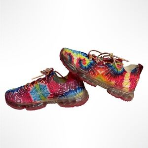 Tye Dyed women‎ sneakers by La Sheelah size 7.5